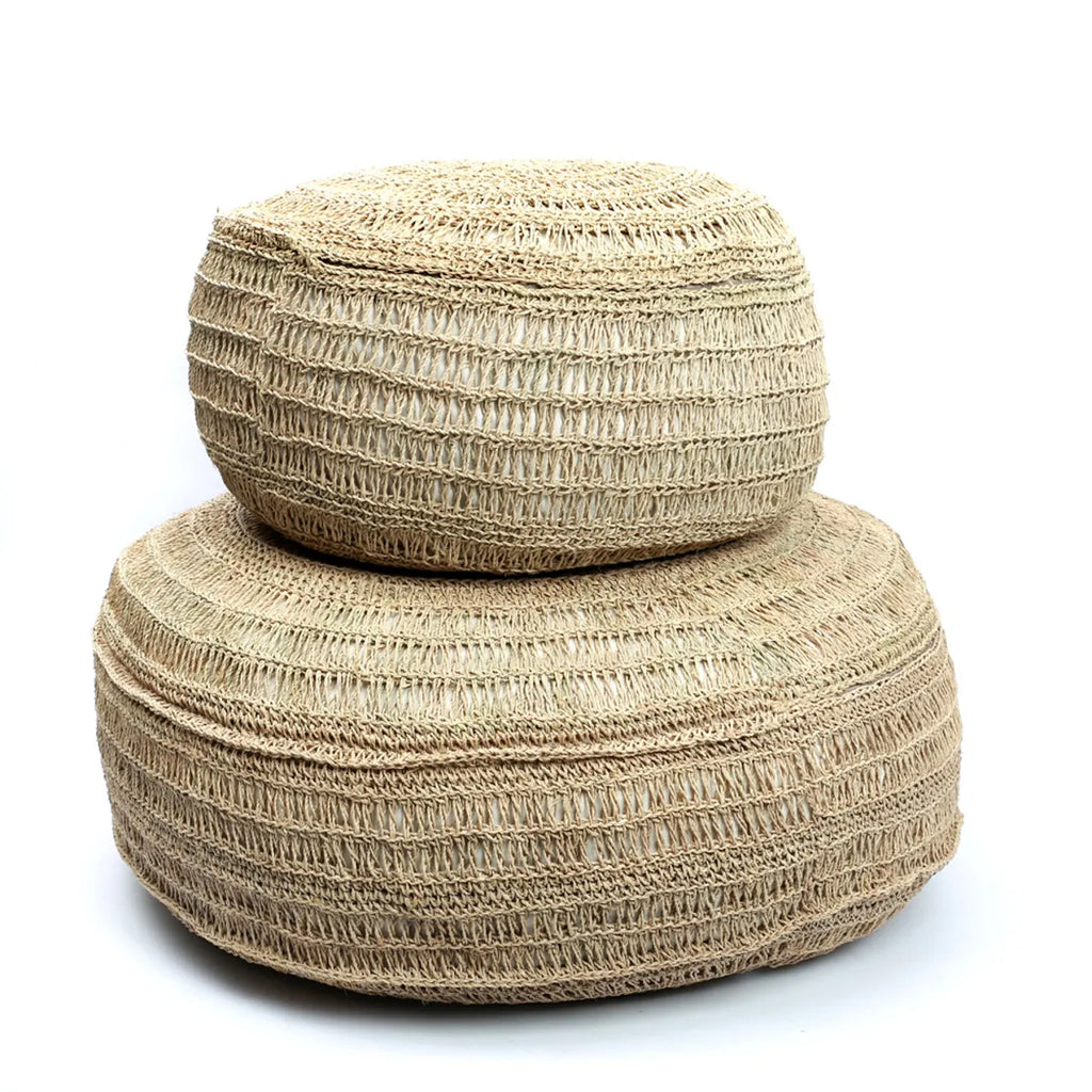 Le pouf en herbe marine - Naturel - M