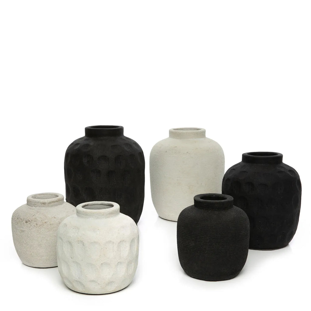 Le vase tendance - Noir - M