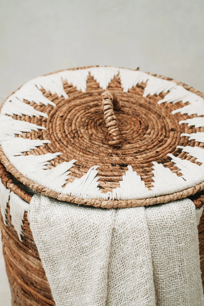 Les paniers à linge cousus en forme de banane - M