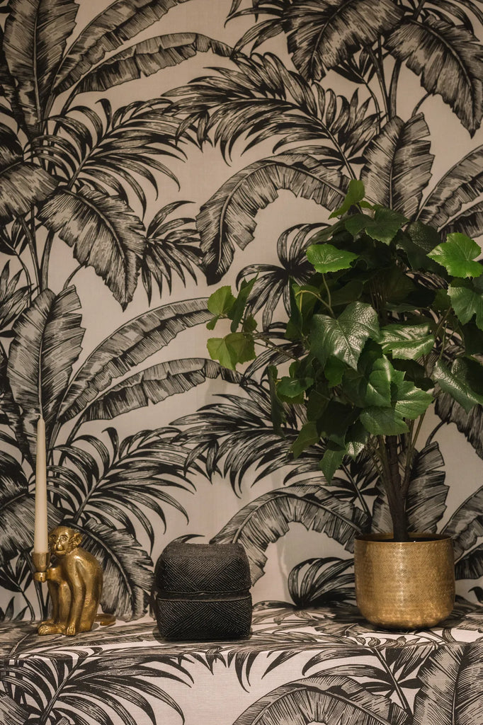 Le panier perlé - Noir - M