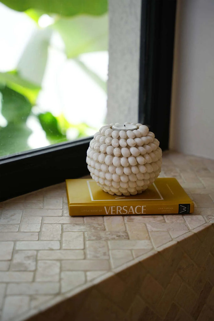 Le porte-bougie à bulles - M