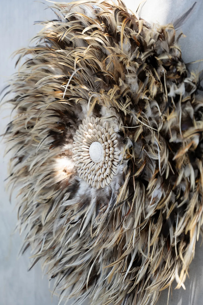 Décoration murale côtière Juju - Gris Brun - L