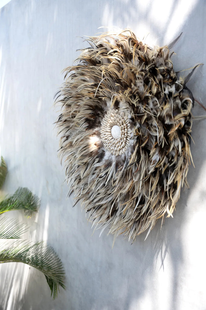 Décoration murale côtière Juju - Gris Brun - L