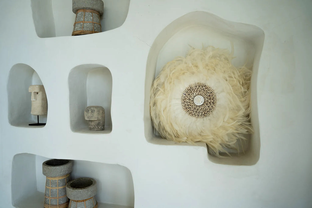 Décoration murale côtière Juju - Blanc - L