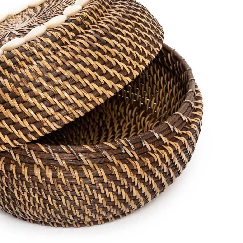 Le panier Peek-a-Boo colonial - Marron naturel - S