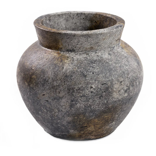 Le vase funky - Gris antique - L