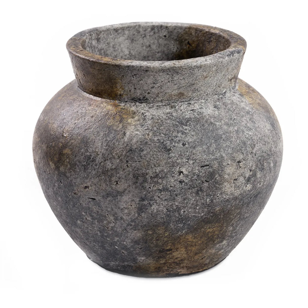 Le vase funky - Gris antique - L