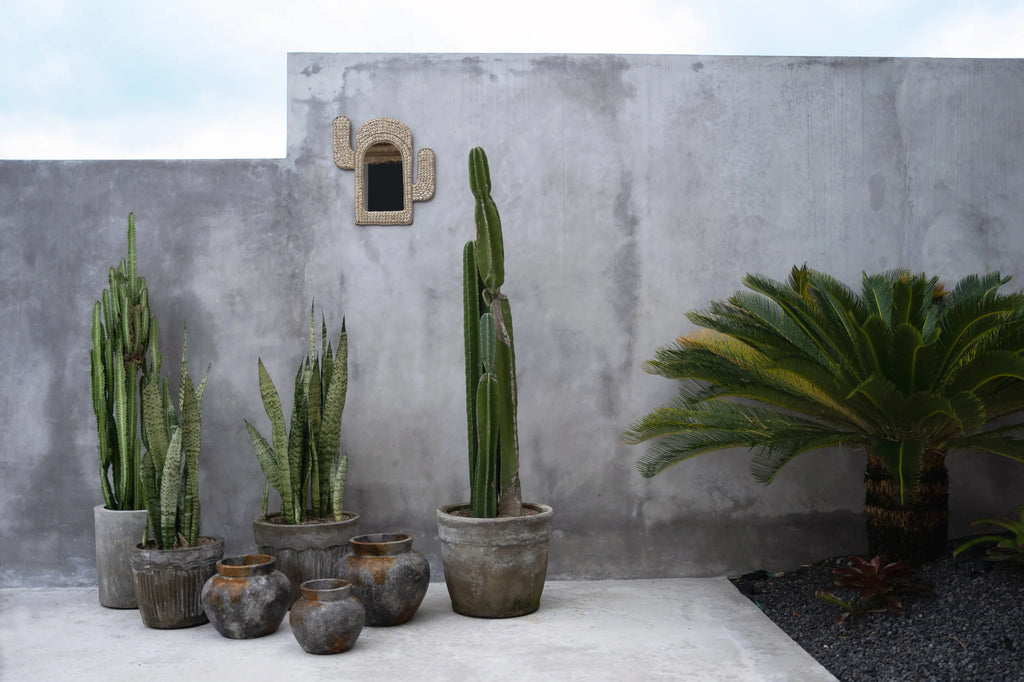 Le vase funky - Gris antique - L