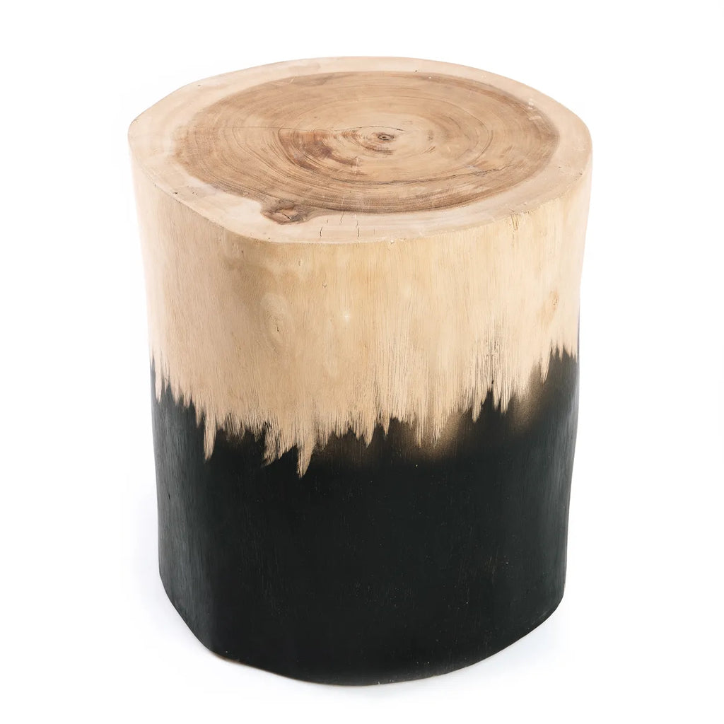 Le tabouret Morocho - Noir Naturel