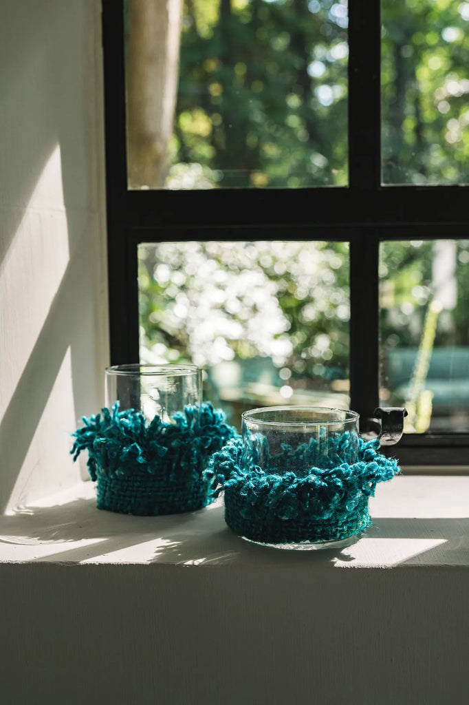 Titre: Porte-bougie Oh My Gee - Aqua - S