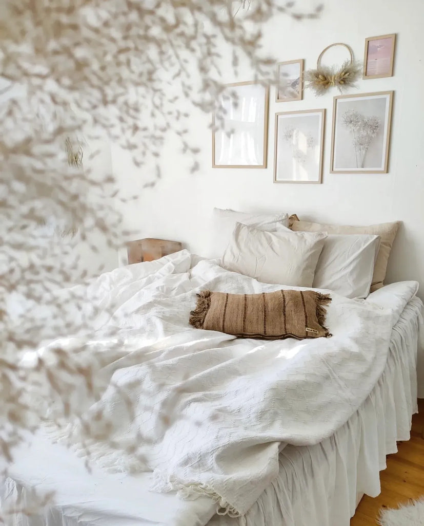 La housse de coussin Oh My Gee - Beige Noir - 30x50