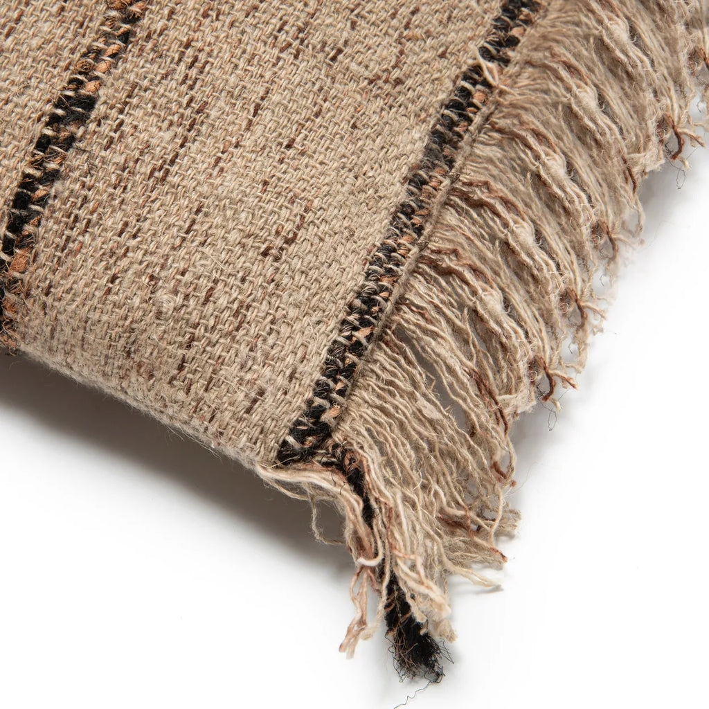 La housse de coussin Oh My Gee - Beige Noir - 30x50