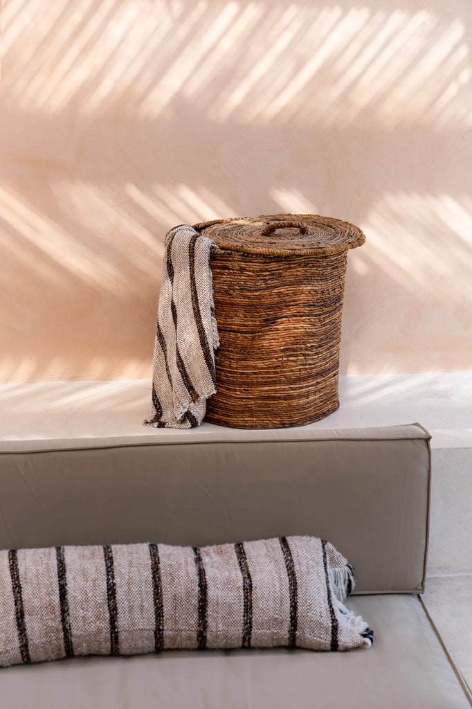 La housse de coussin Oh My Gee - Bohémien Blanc - 35x100