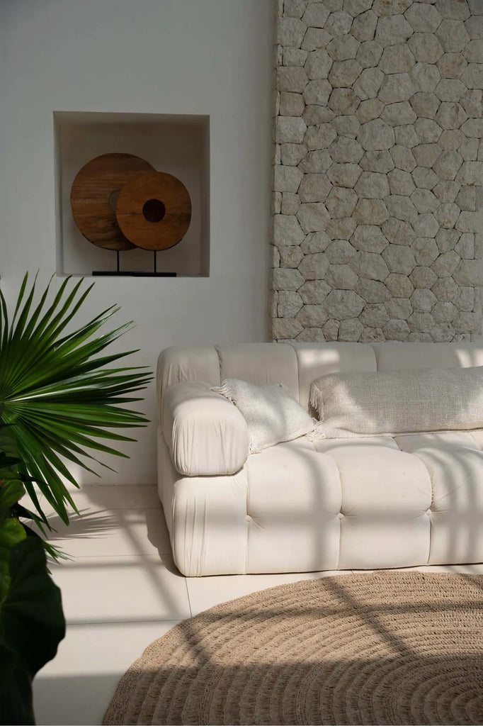 La housse de coussin Oh My Gee - Crème - 40x40