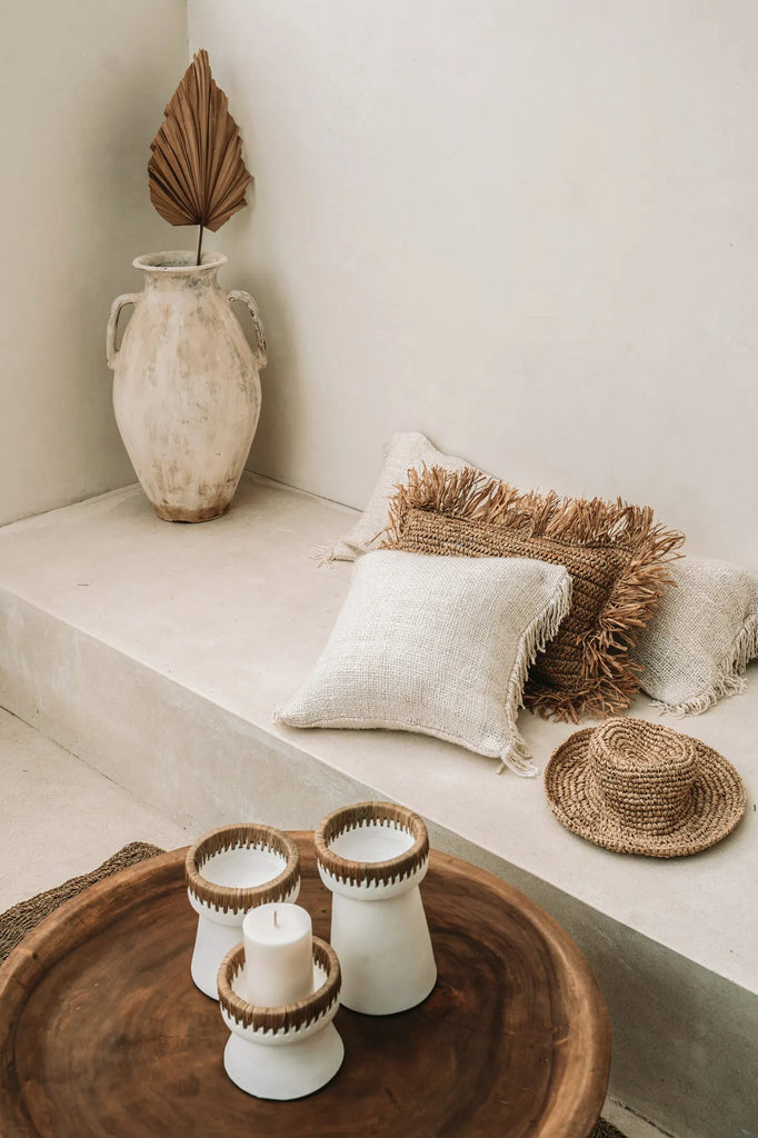 La housse de coussin Oh My Gee - Crème - 40x40