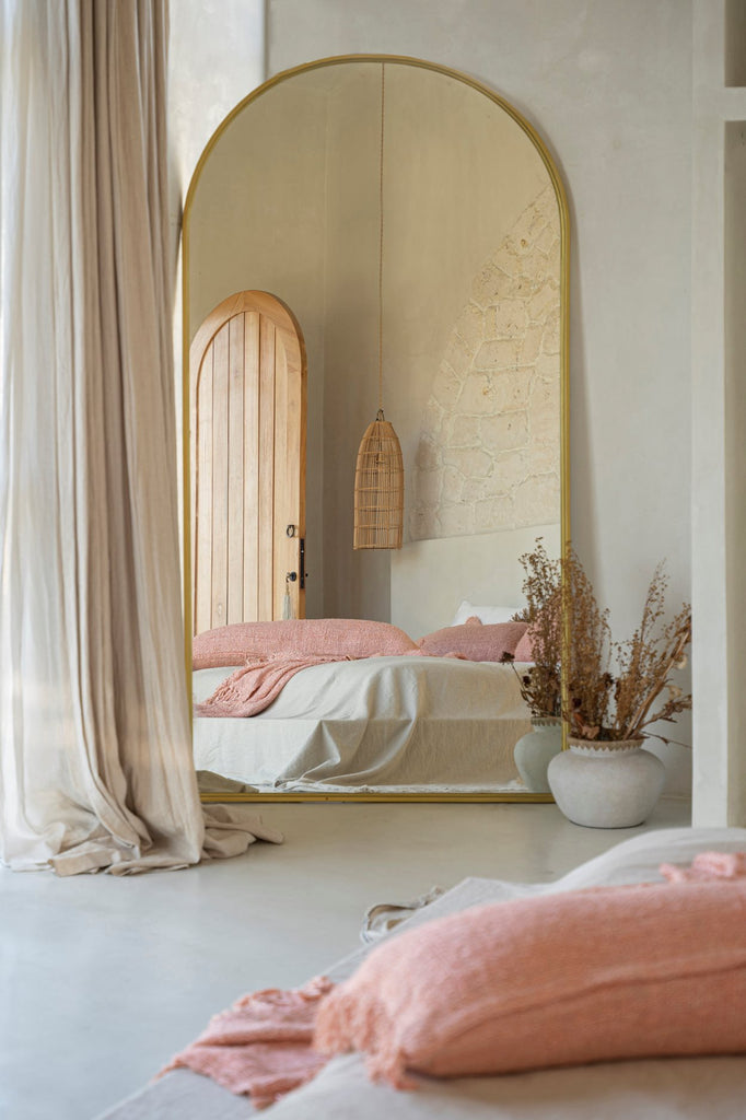 Housse de coussin Oh My Gee - Rose saumon - 35x100