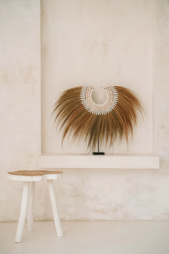 La coquille de raie sur support - Décoration