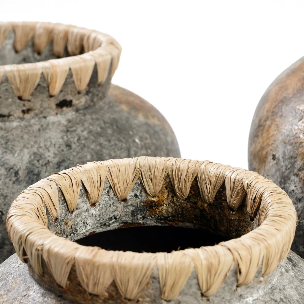 Le vase Styly - Gris antique - L