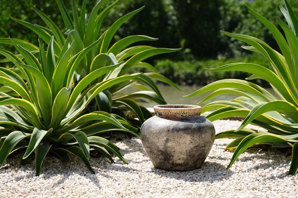 Le vase Styly - Gris antique - M