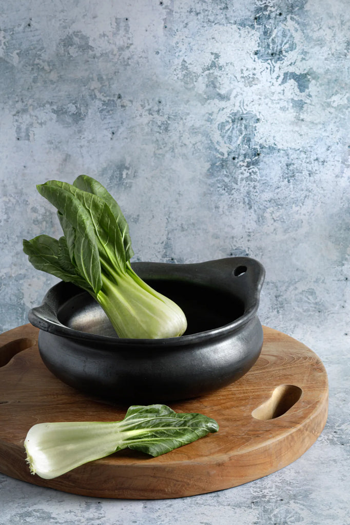 Le plateau en racine de teck - Naturel - L