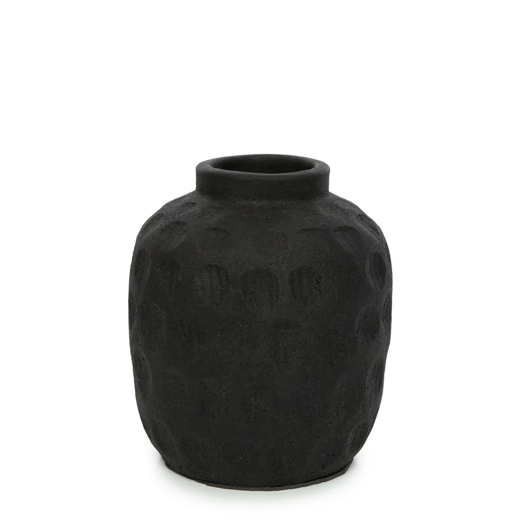 Le vase tendance - Noir - M