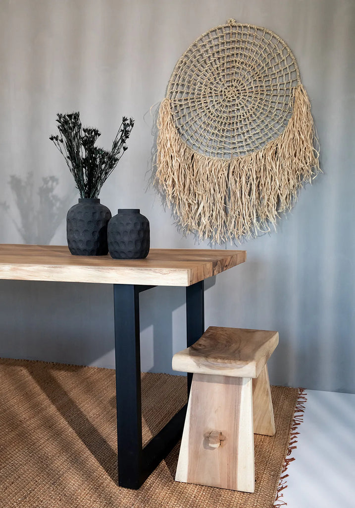 Le vase tendance - Noir - M