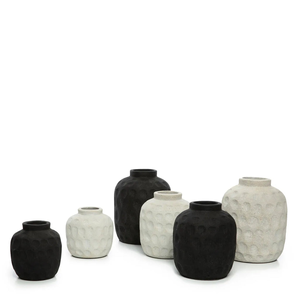 Le vase tendance - Noir - M