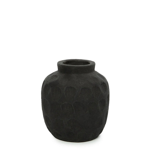 Le vase tendance - noir - S