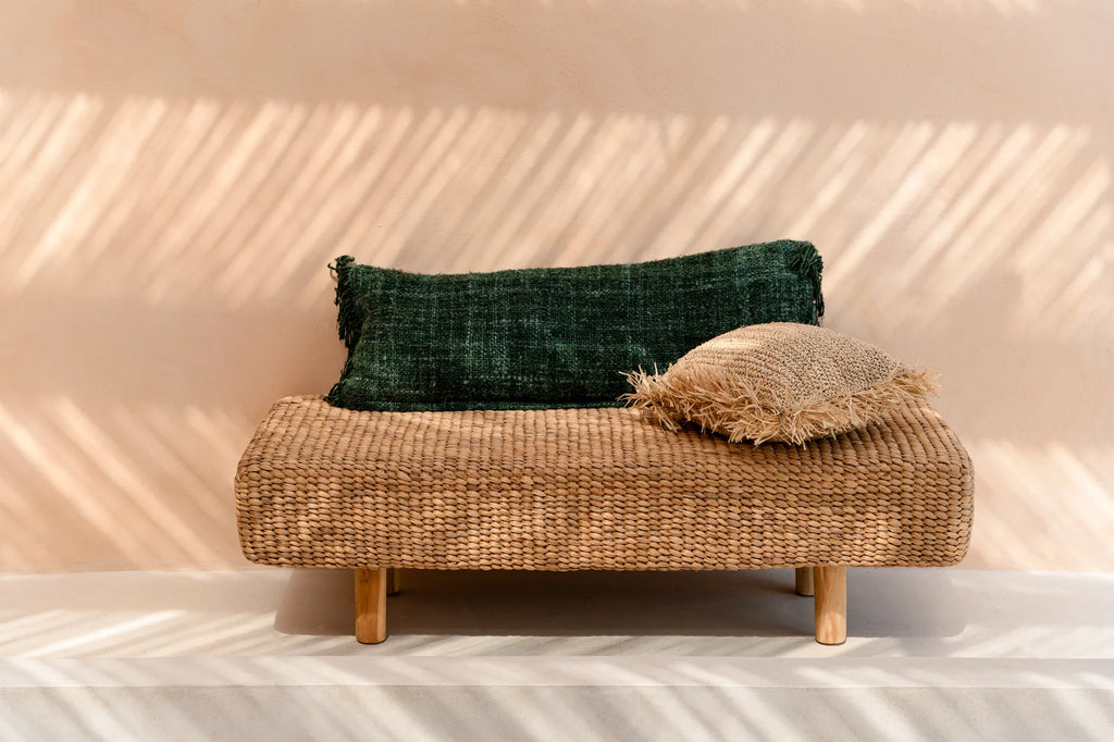 Le banc de jacinthe d'eau