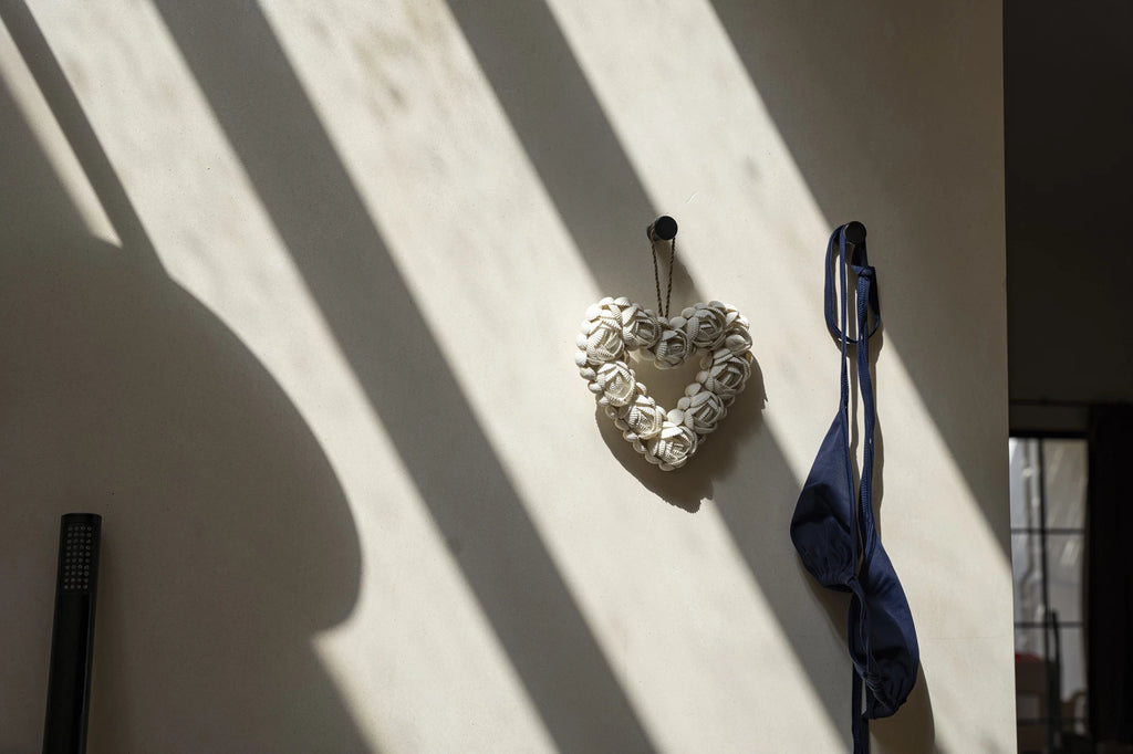 Le coquillage coeur - Blanc - L