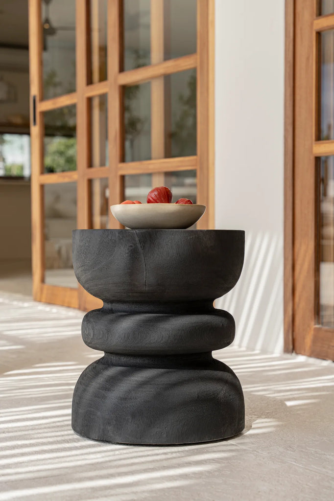 Le tabouret Cincin - Noir