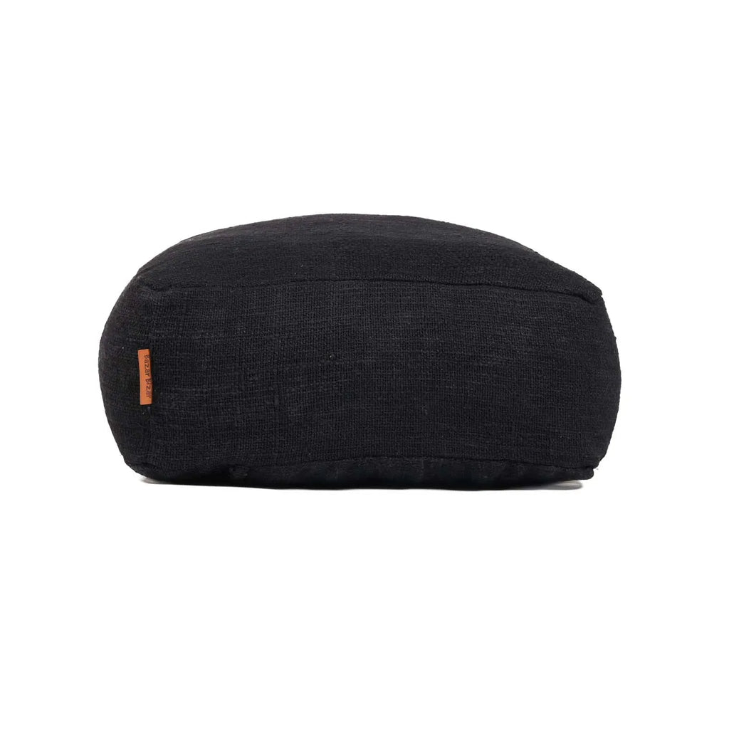 Le pouf confortable - Noir