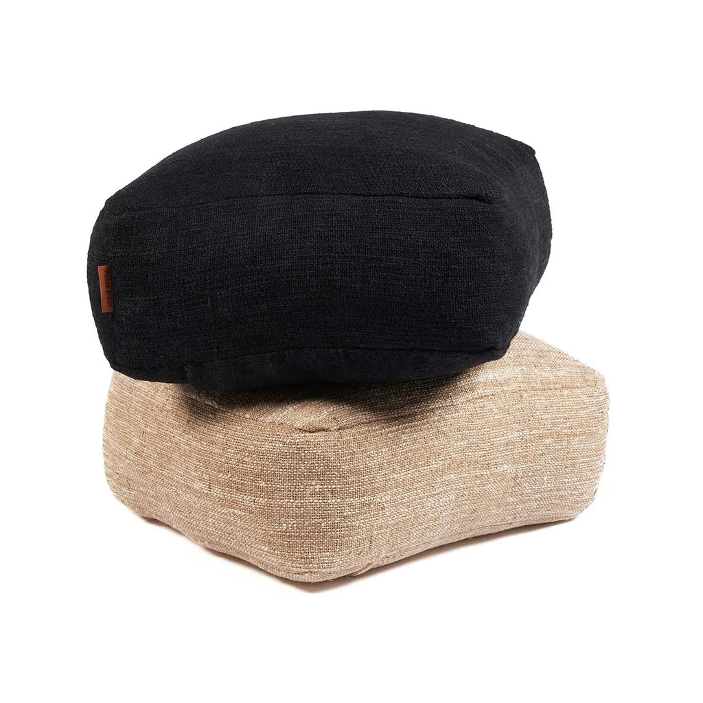 Le pouf confortable - Noir