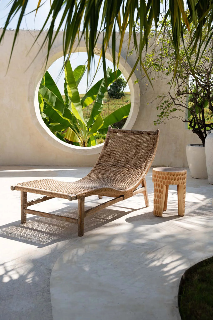 Le tabouret Paramo - Naturel